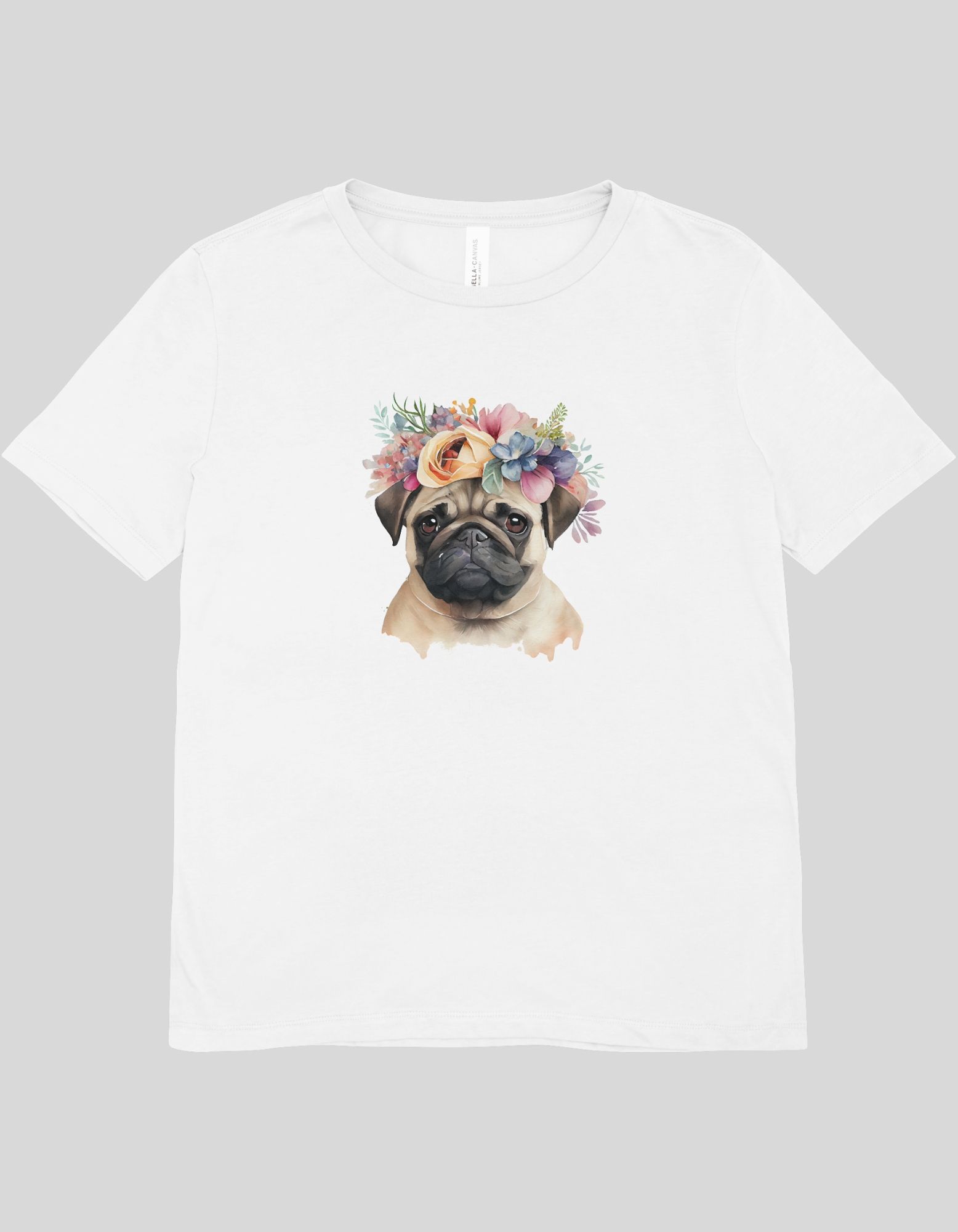 Camiseta Flower dog - camiseta original