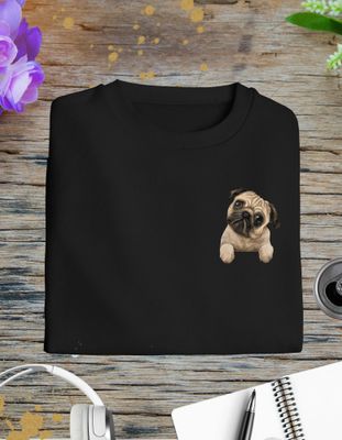 Camiseta Mini pug
