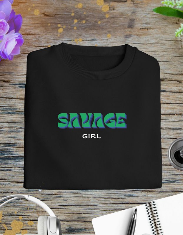 Camiseta Savage girl