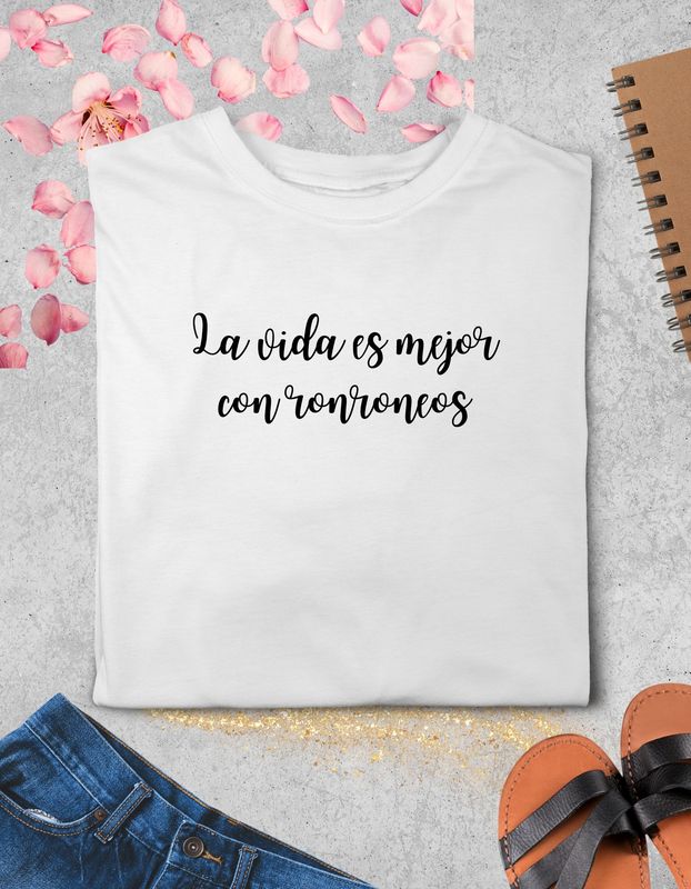 Camiseta Ronroneos