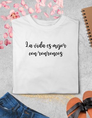 Camiseta Ronroneos