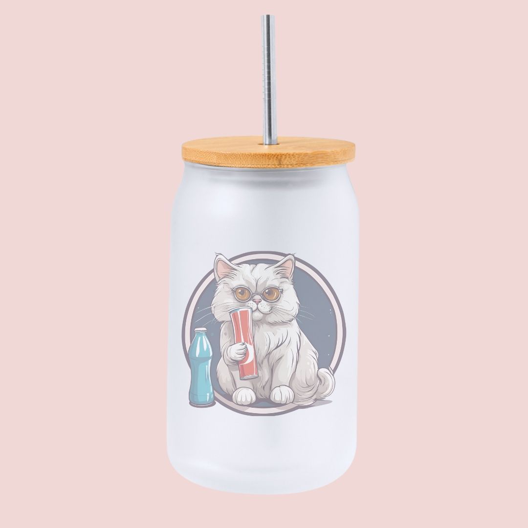 Tarro Gato con refresco