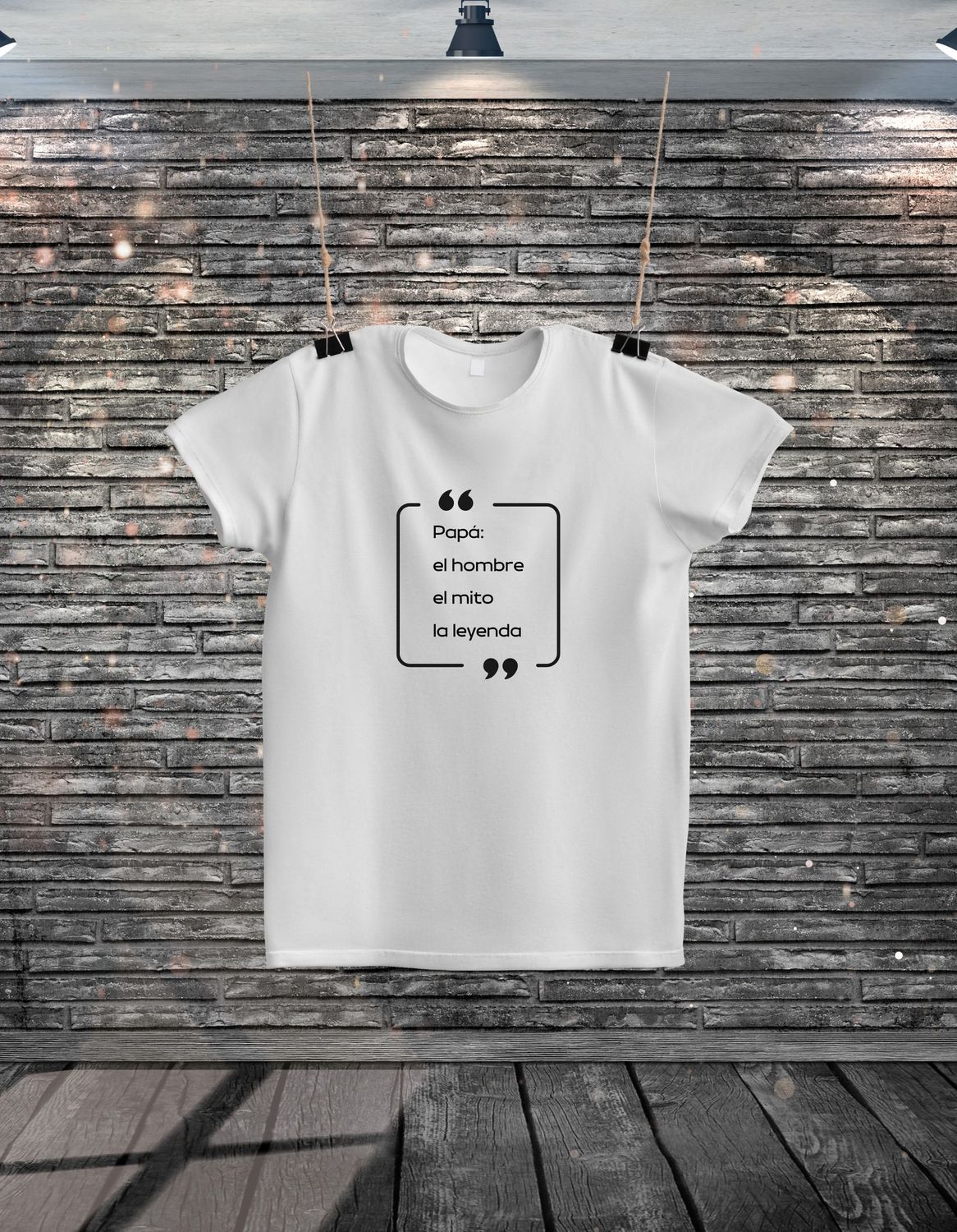 Camiseta Papá leyenda