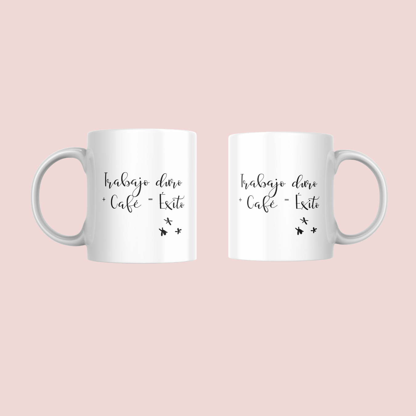 Taza Éxito y trabajo duro