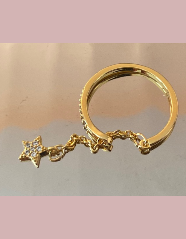 Anillo star oro
