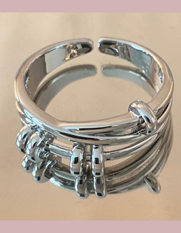 Anillo nudos plata - idea de regalo moderno