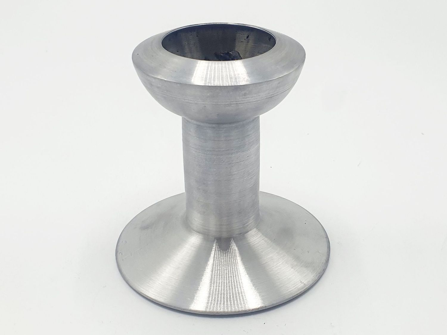 Dochthalter für Wacshfeuer XL Aluminium