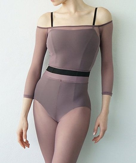 Jule Meshie Crop Top  - XL Amethyst