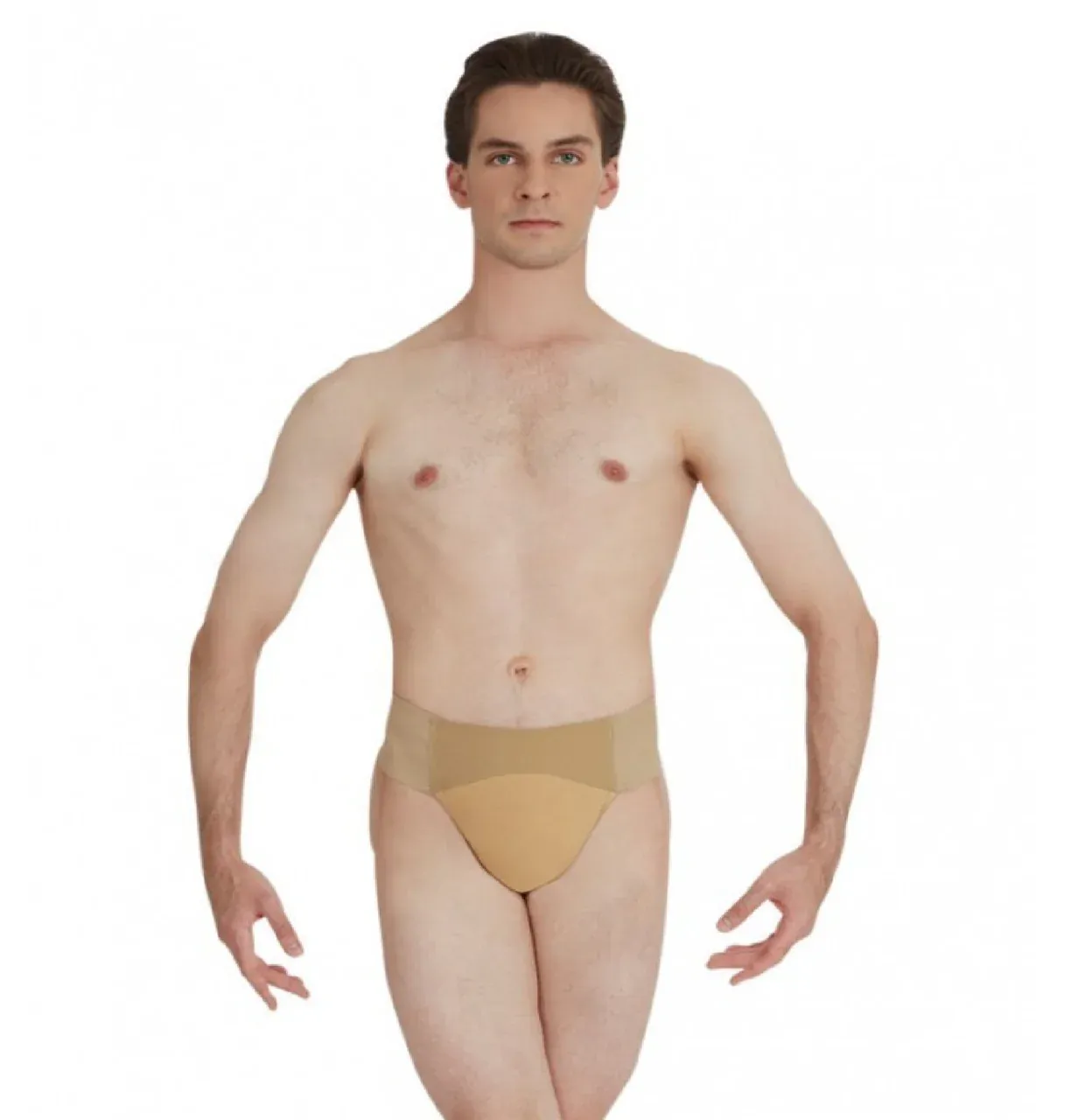 Quilted Dance Belt N5930 - M Nude