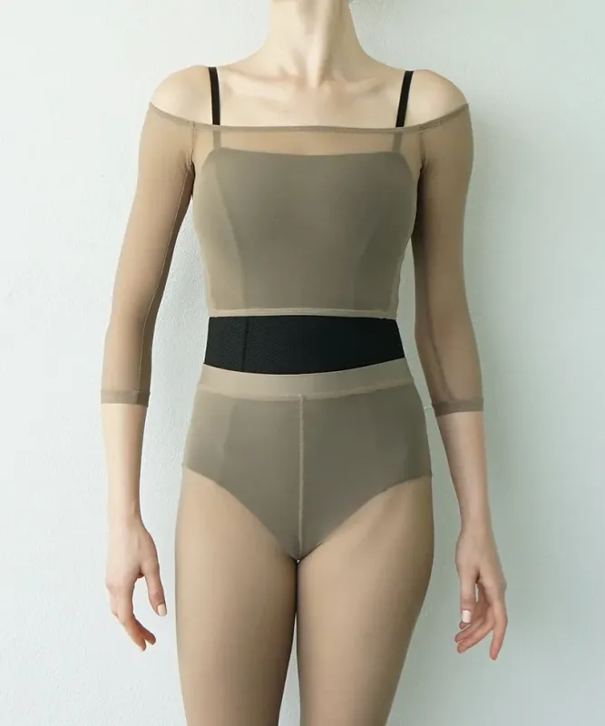 Jule Meshie Crop Top  - L Dust