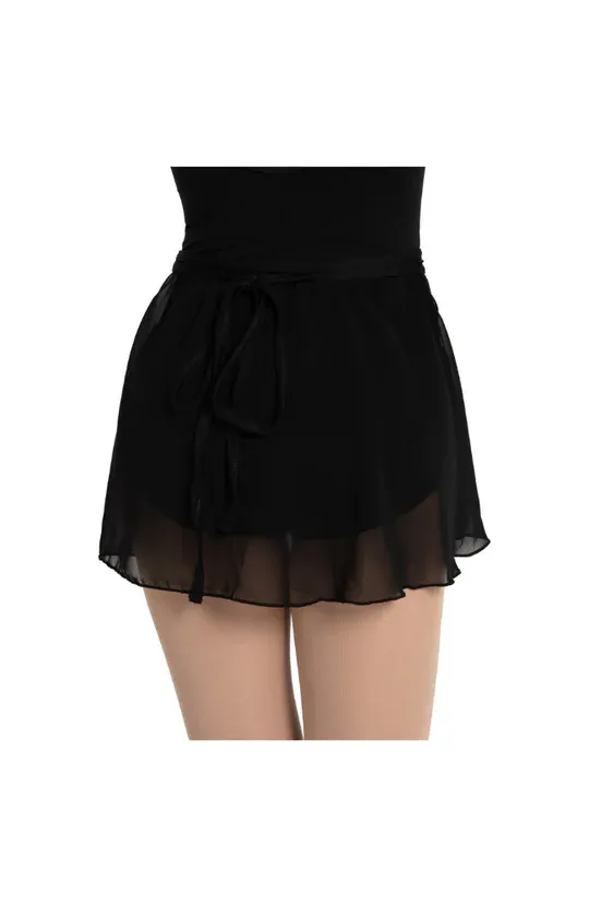 Studio Collection Wrap Skirt SE1057W BLK P/S