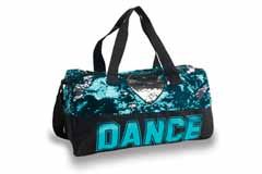 Danshuz B842TRQ sequin dance duffel