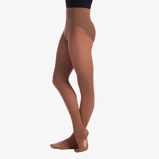 SoDanca Convertible Adult Tights TS82 - S/M Mocha