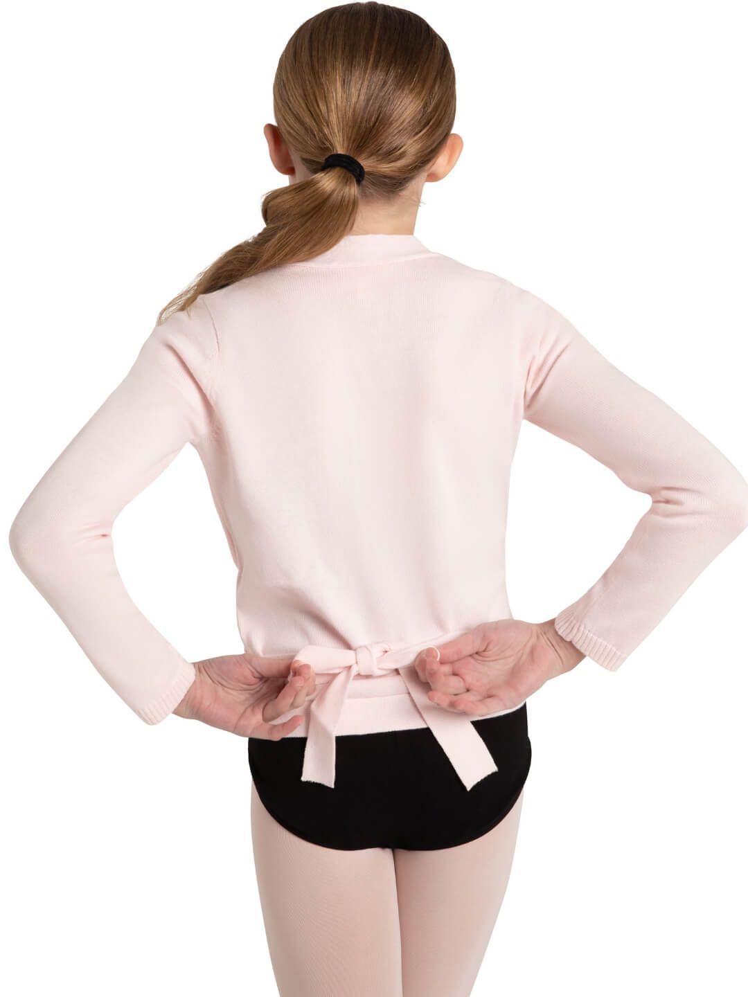 Child Wrap Sweater Harmonie - M Pink
