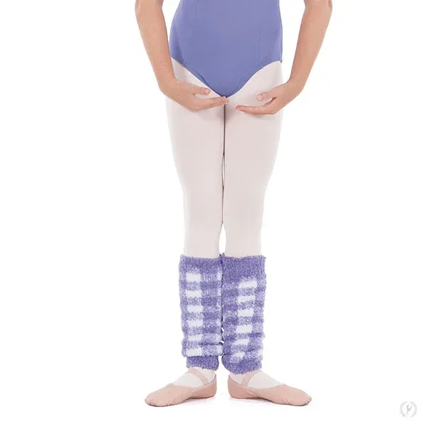 Child Eurotard Leg Warmer 72526c - Lilac/White