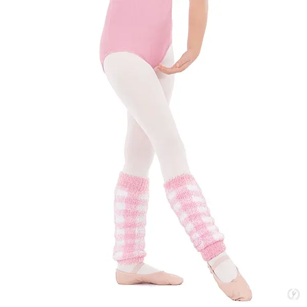 Child Eurotard Leg Warmer 72526c - Pink/White