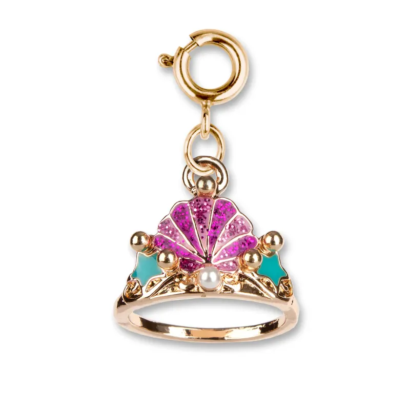 CHARM IT! Gold Mermaid Tiara Charm
