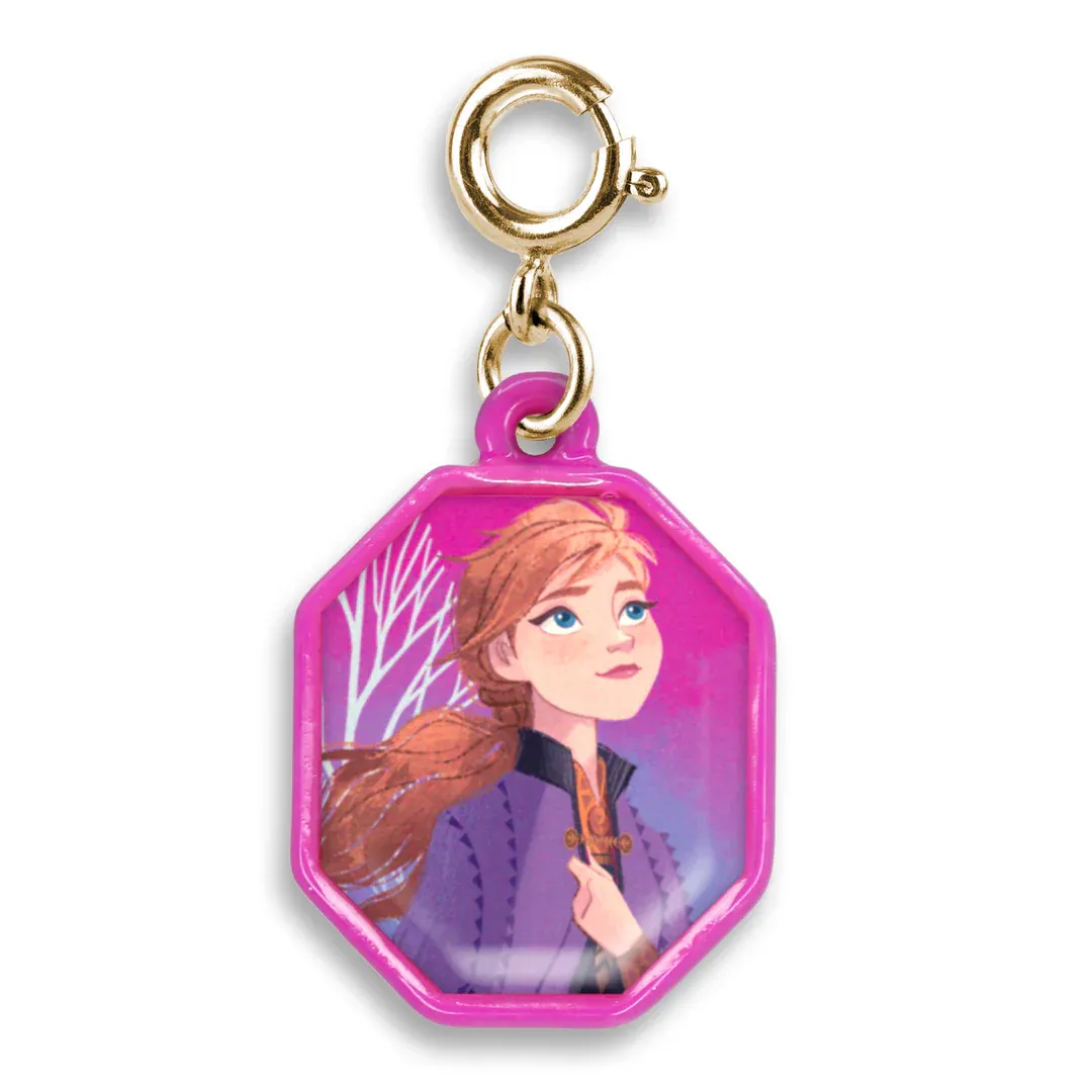 CHARM IT! Disney Gold Glitter Anna Charm