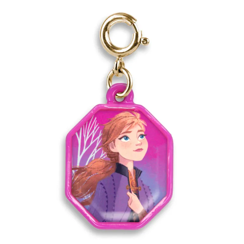 CHARM IT! Disney Gold Glitter Anna Charm