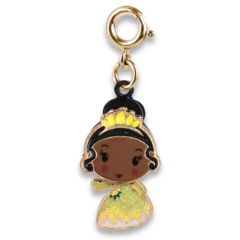 CHARM IT! Disney Gold Swivel Tiana Charm