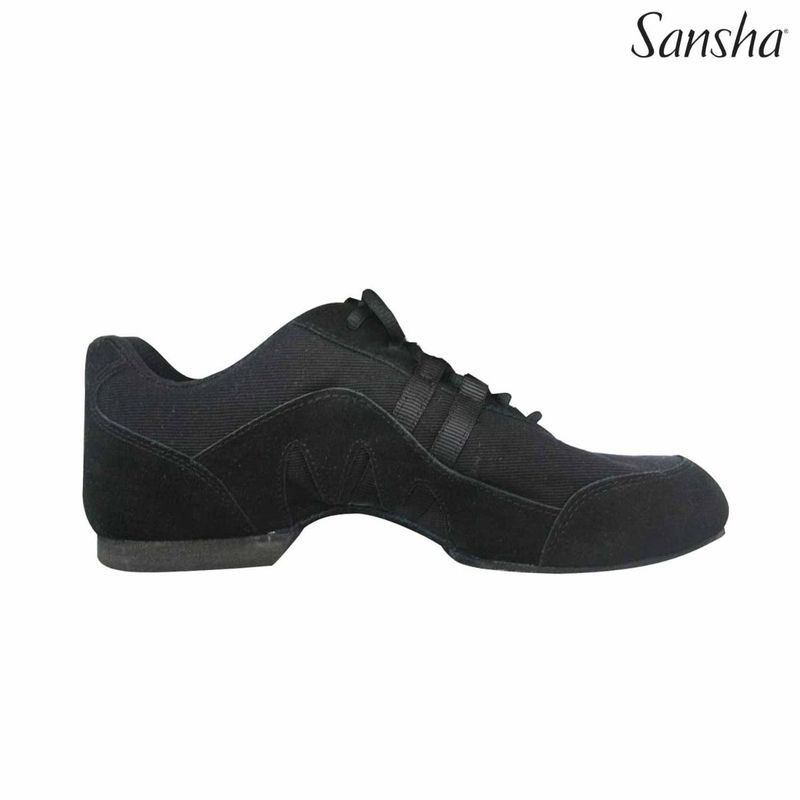 Sansha Salsette-3 V933C - (sansha sizing) - 6 Black (BLK) M