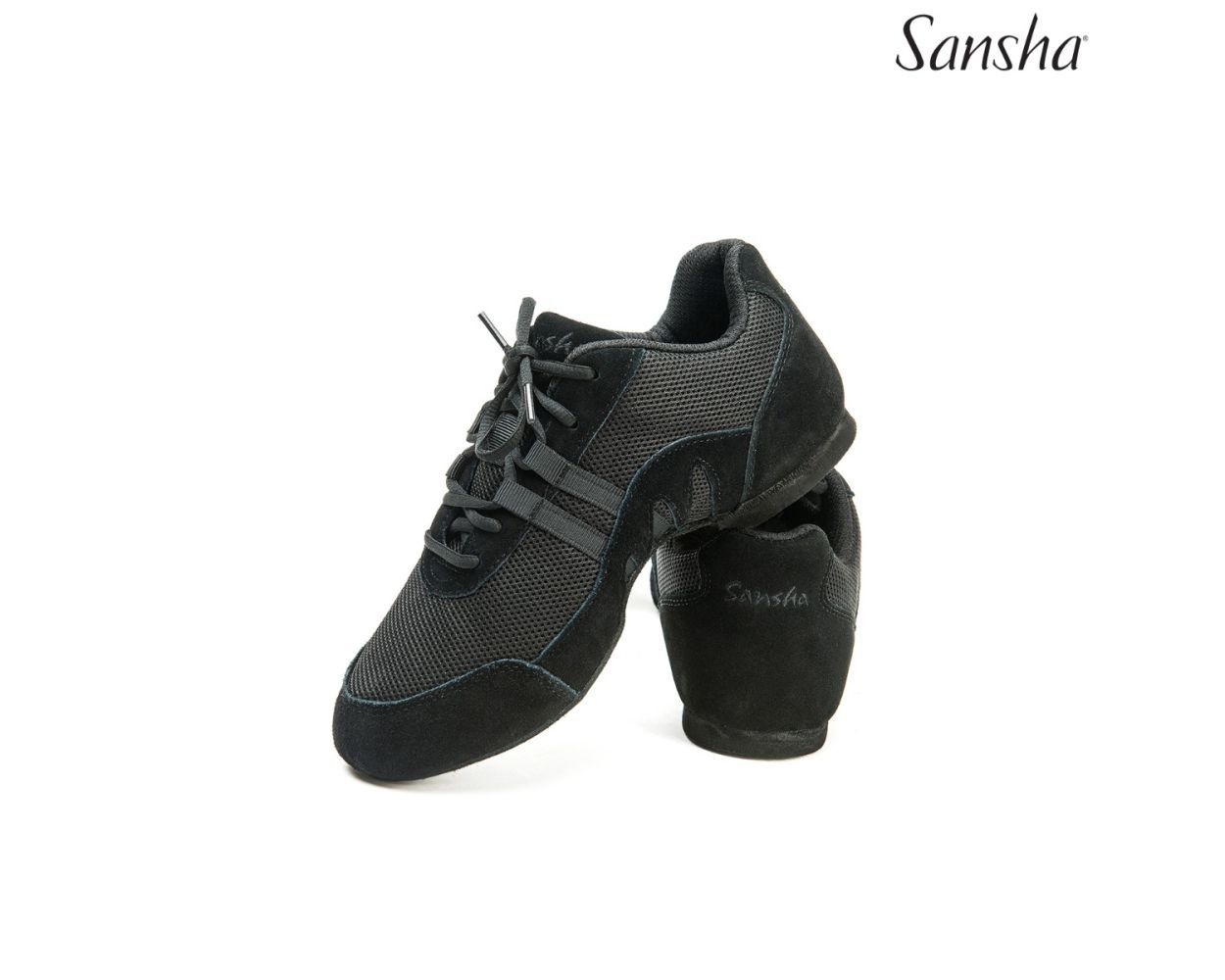 Sansha Salsette-3 V933M (Sansha Sizing) - Jazz  - 6 Black (BLK) M