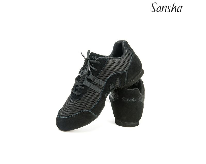 Sansha Salsette-3 V933M (Sansha Sizing) - Jazz  - 6 Black (BLK) M