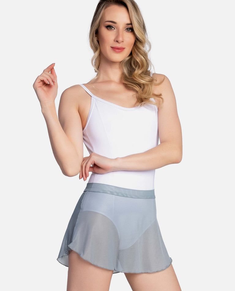 Mesh Petal Skirt RDE2498 - P Burgundy