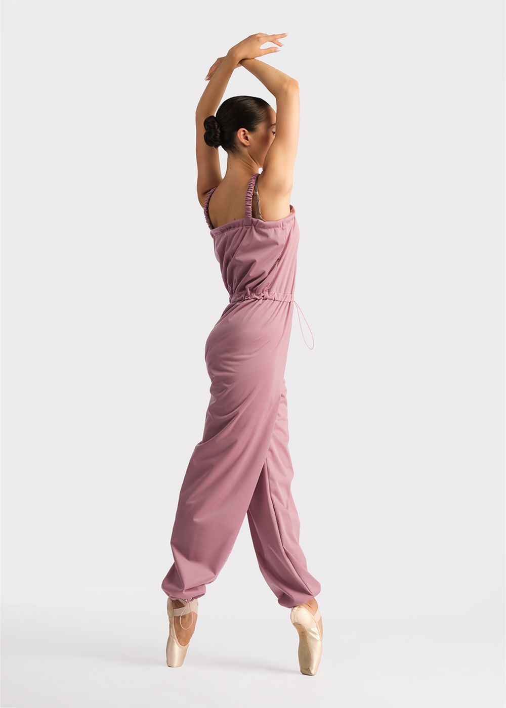 Nikolay Bowie Warm Up Unitard M (10) - Dusty Pink