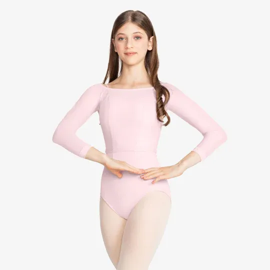 SL226 Antalya Mesh Crop Top - S Lt Pink