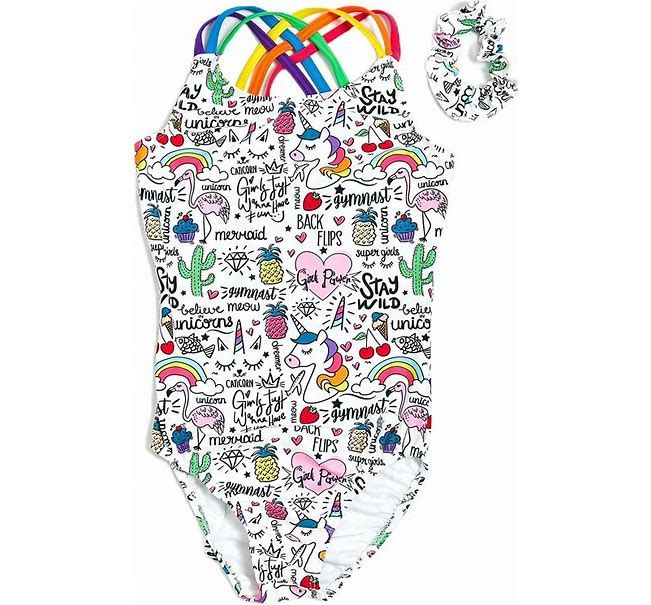 Unicorn Leotards Child - Unicorn Doodle M 8-10
