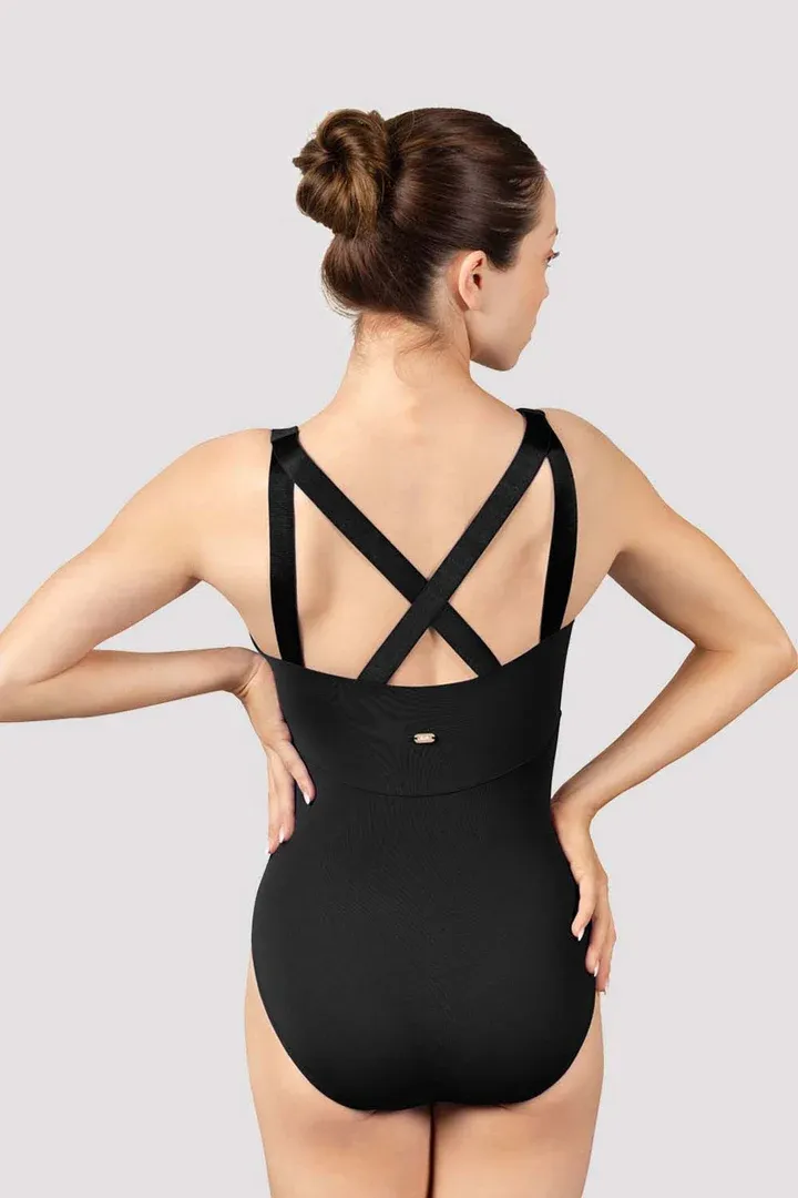 Bloch M3122 Back Shine Elastic Tank Black - L
