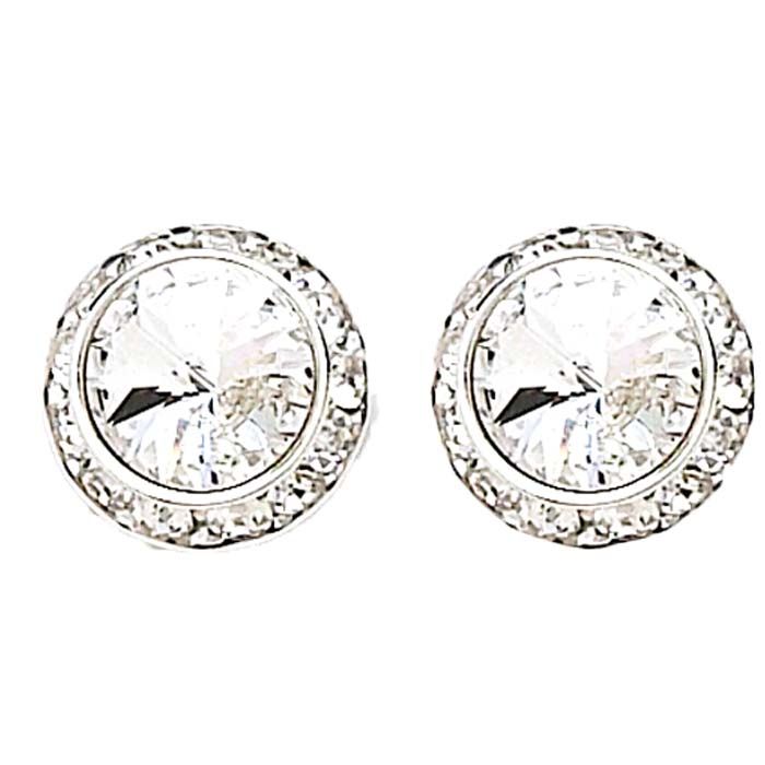 Dasha Performance Earrings - 17mm Crystal