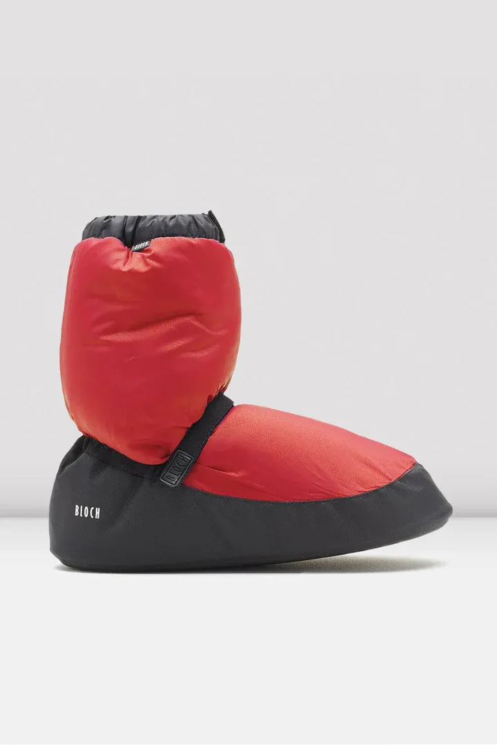 IM009 Adult  Bloch Bootie - Solid - XL Red