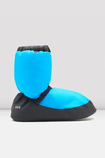 IM009 Adult  Bloch Bootie - Solid - XL Fluorescent Blue