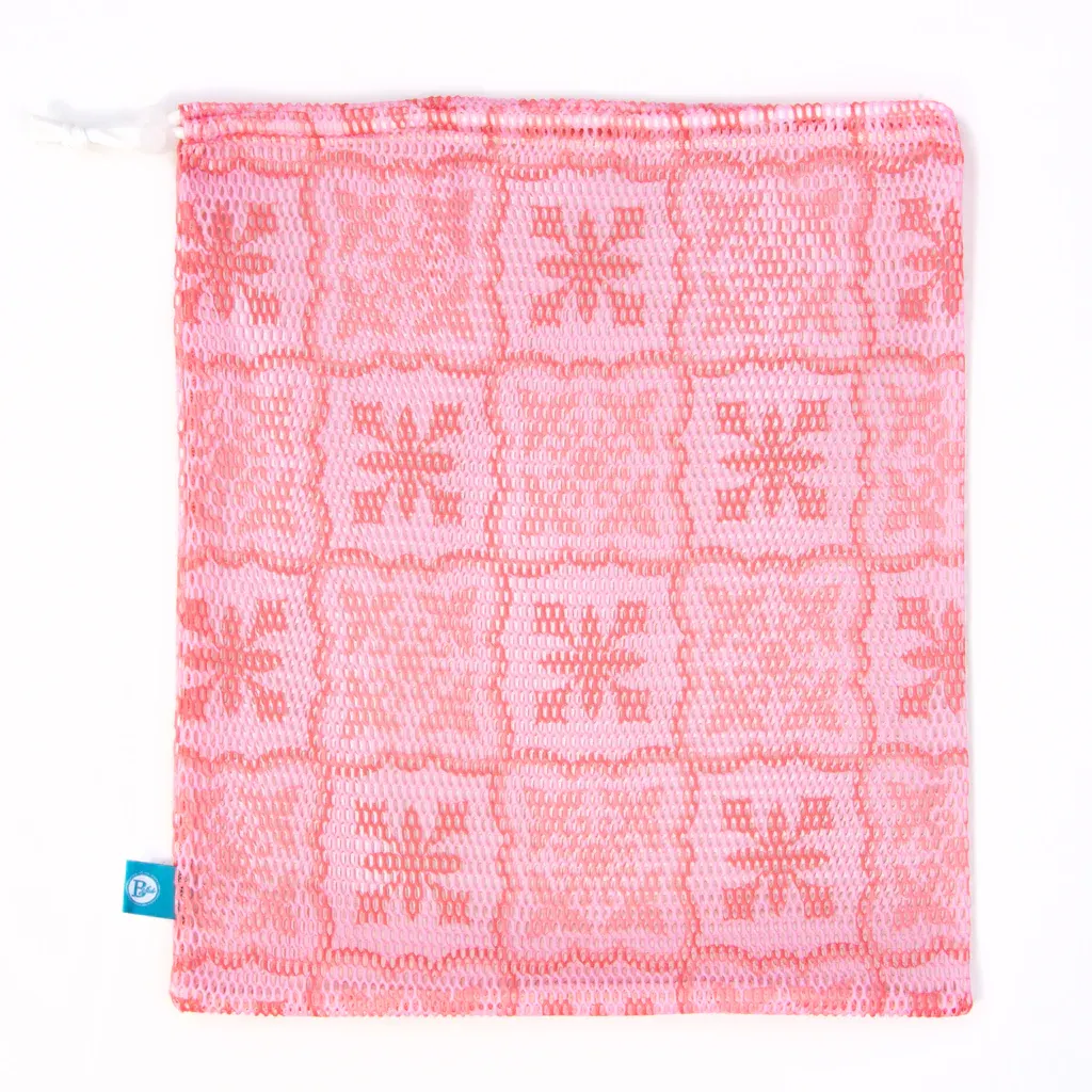 BPlus Mesh Bag Lt Pink/Coral
