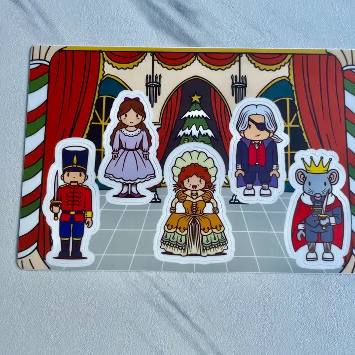 Denali Sticker Sheet Nutcracker