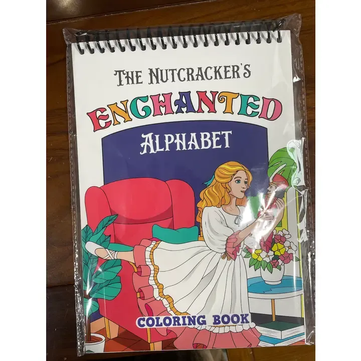 The Nutcrackers Enchanted Alphabet Coloring Book