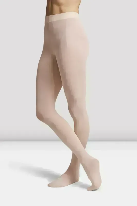 T0981G BLOCH Footed Contoursoft (Girls) - CHS PNK