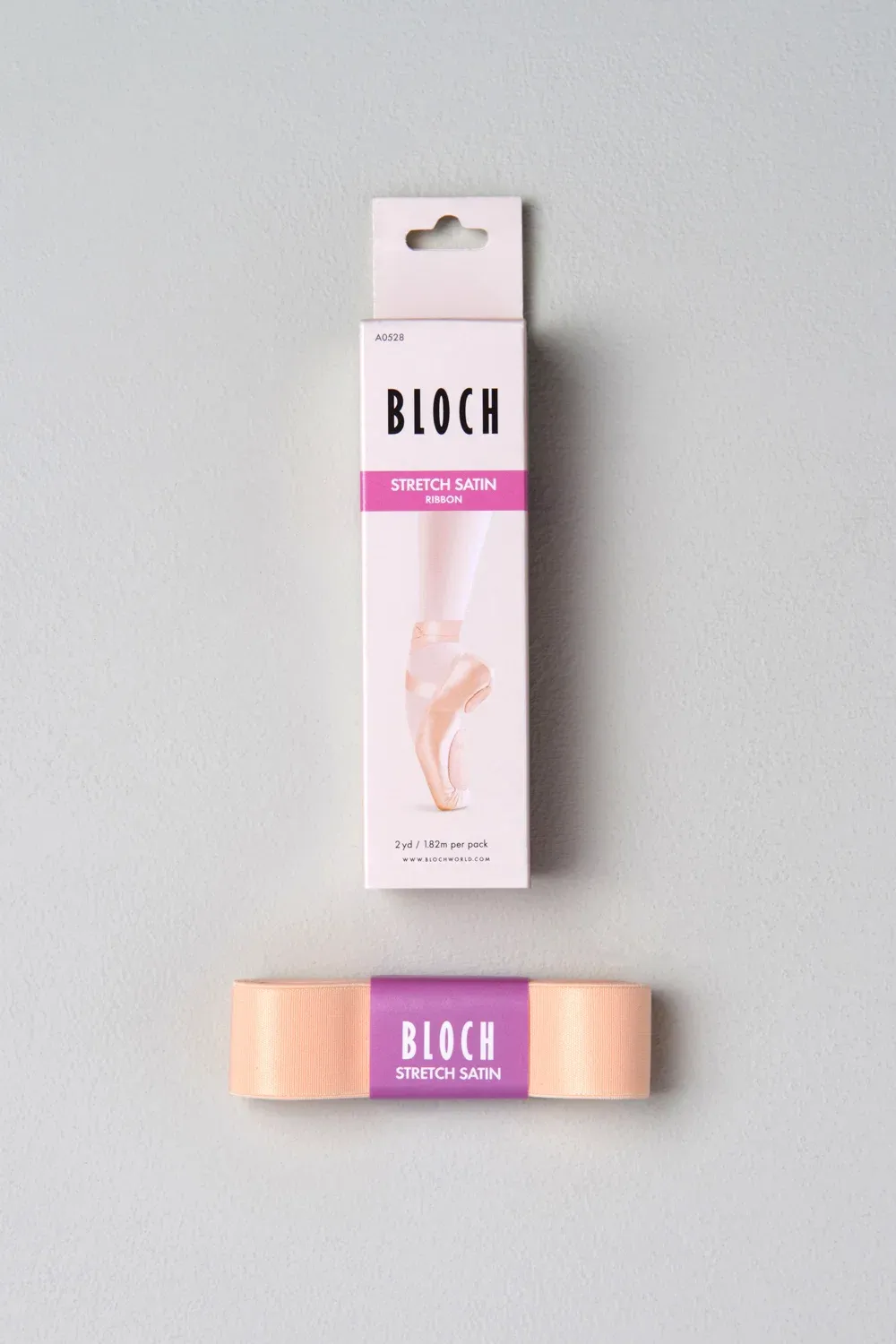 Bloch Stretch Satin Ribbon A0528 - PNK