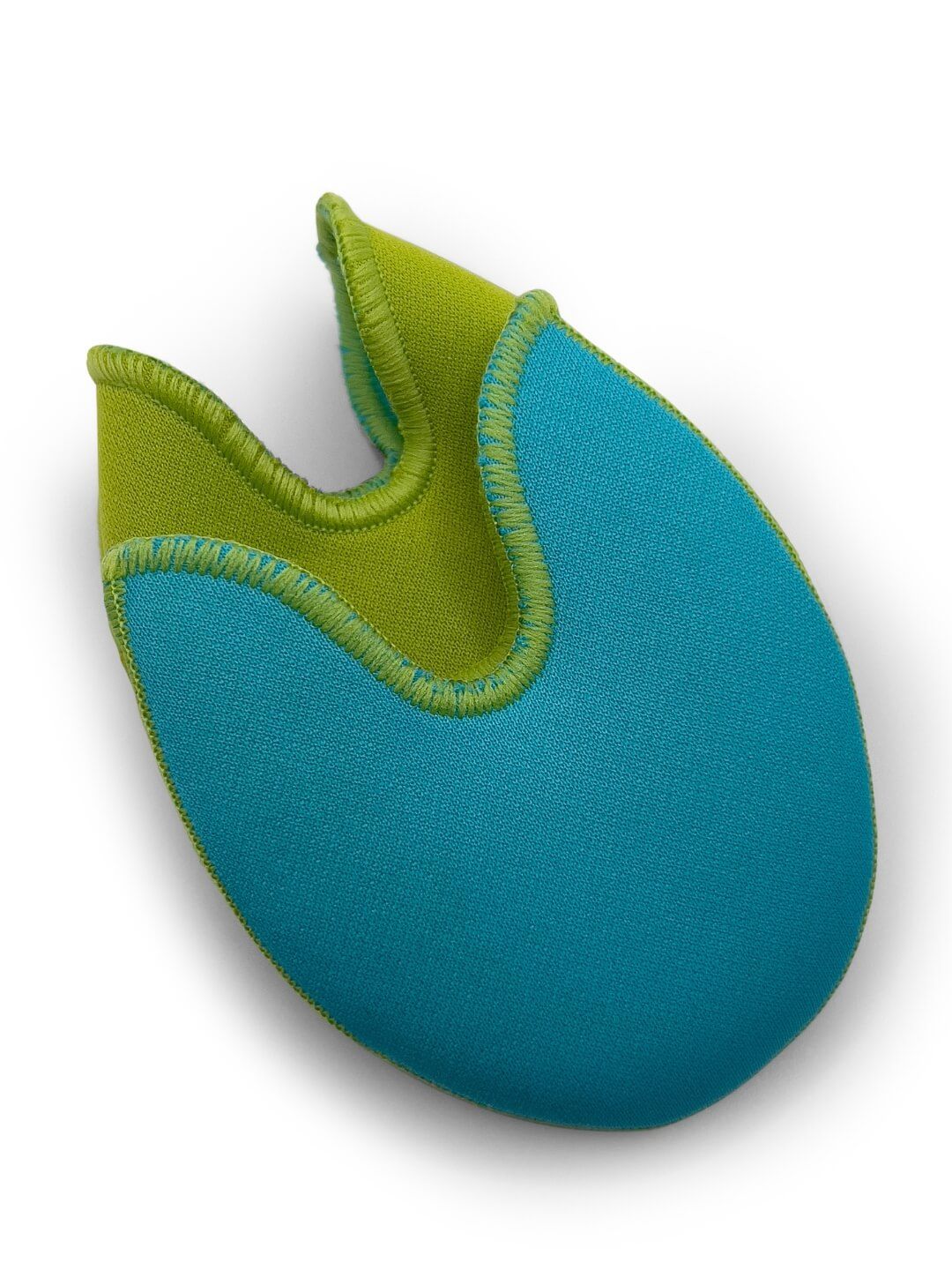 Capezio Ouch Pouch Jr. Large Aqua/Lime