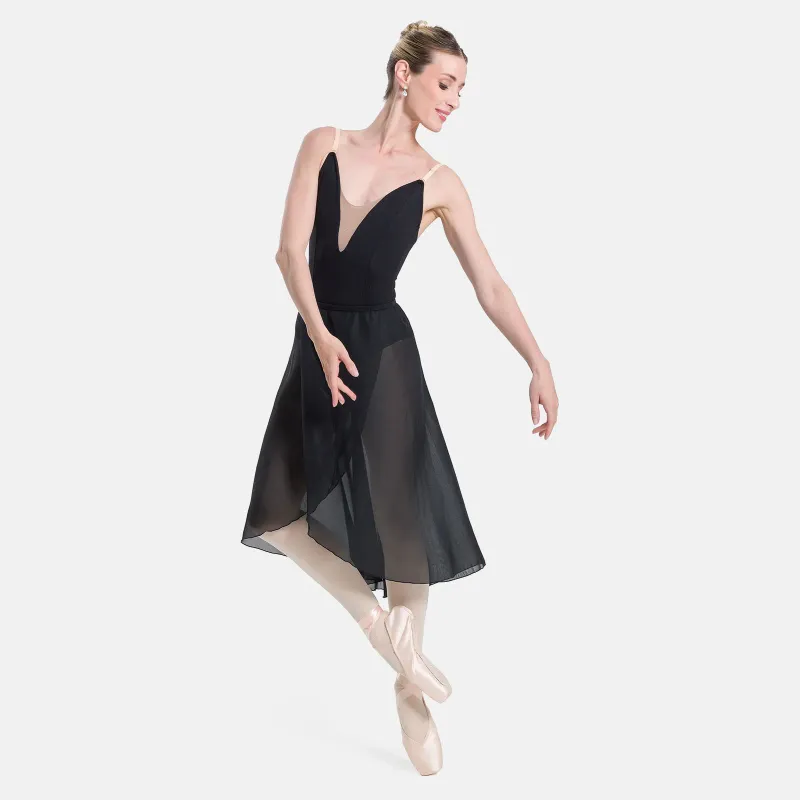 SoDanca SL227 Curvy Pull On Skirt - XL Black