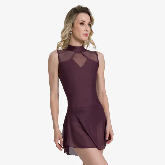 So Danca BY77 Pull On Skirt Hot Chocolate S