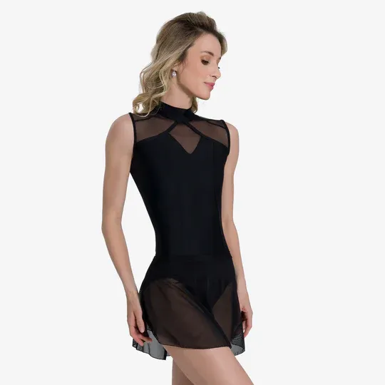 So Danca BY77 Pull On Skirt Black S