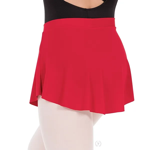 Eurotard 06121 Adult Pull On Mini Ballet Skirt S Red