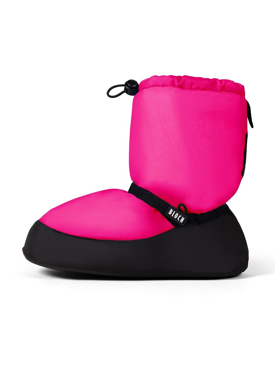 IM009 Adult  Bloch Bootie - Solid - M Flourescent Pink