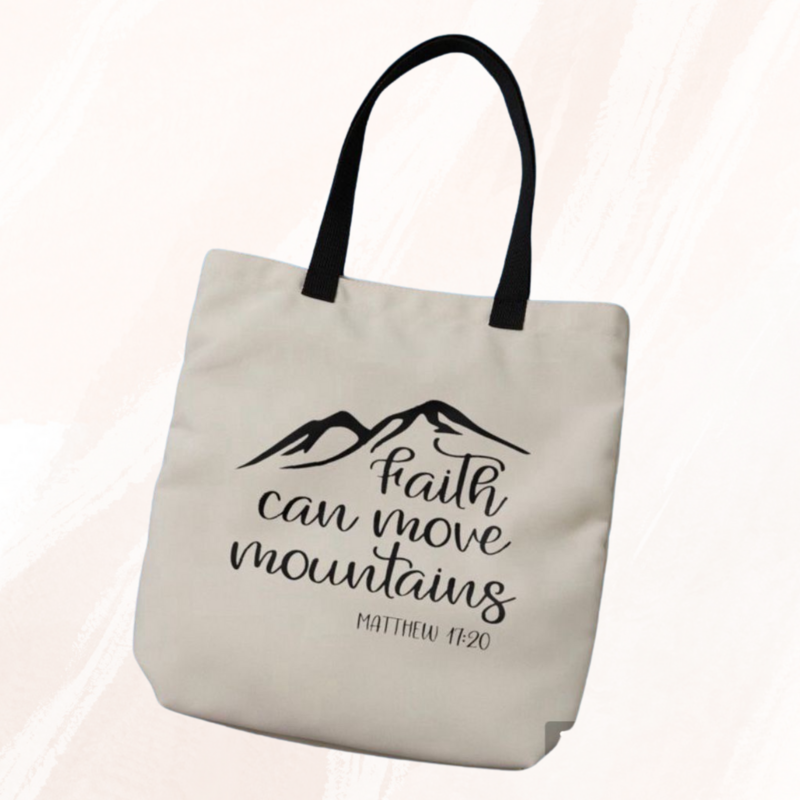 Christian Tote Bag - Faith Tote