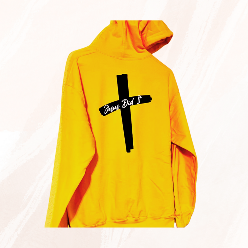 Jesus Hoodie Yellow Hoodie