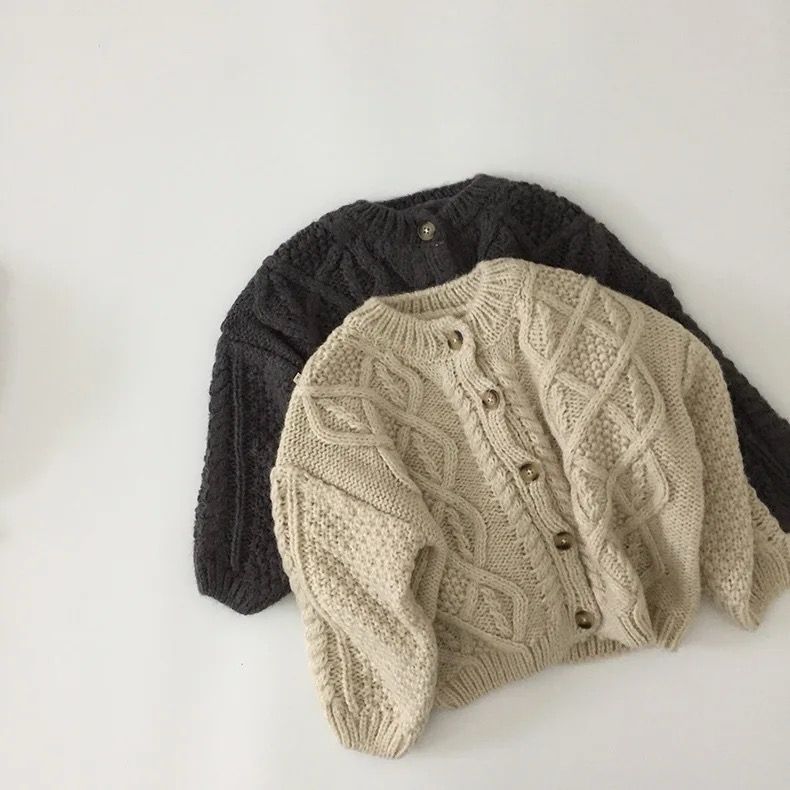 Knotted Oversized Cardigan