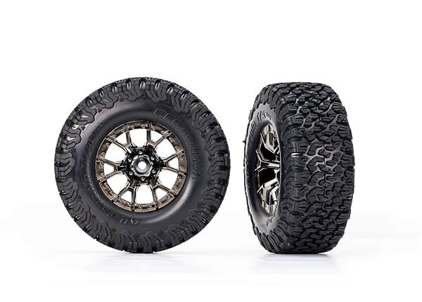 T&amp;W BLK CHRM WHL BFG AT TA KO2 2WD FR